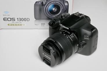 Canon EOS 1300D + 18-55mm III  -Gebrauchtartikel-
